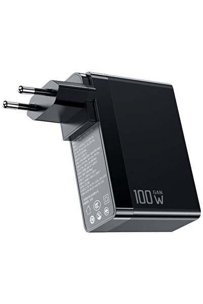 Mcdodo CH-8101 GaN, 100W, 2xUSB-C, USB-A Negru