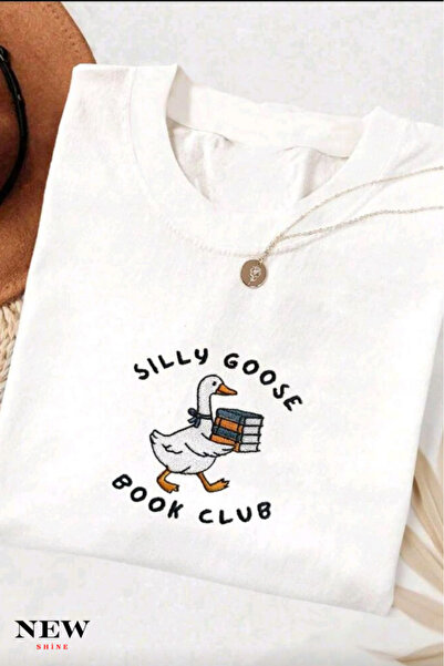 New Shine CLUB DE CĂRȚI IMPRIMAT UNISEX tricou