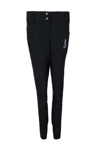 Tattini Women's Textile Black Pants Clothing