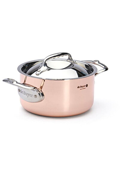 De Buyer Prima Matera Saucepot copper/steel 16 cm induction