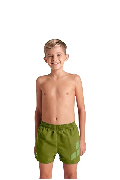 ARENA Boy's Beach Boxer Logo Boys' Beach Swimming Shorts