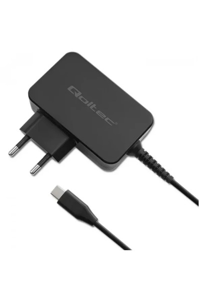 Qoltec USB Type-C Power PRO 65W GaN Negru
