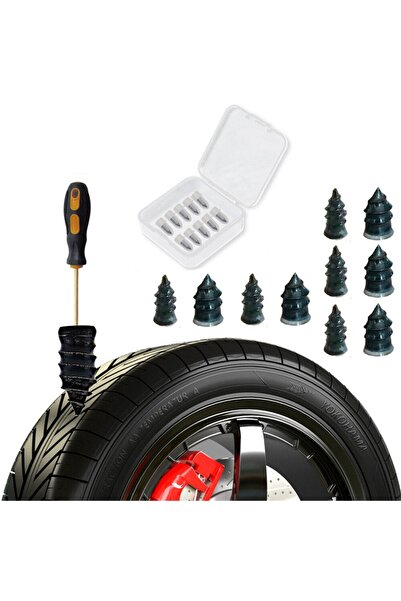 Evelise Set of 10 vulcanizing pins for quick tire repair (flat repair kit)