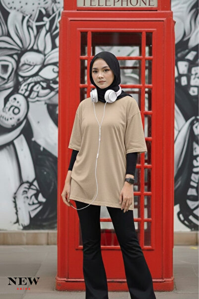 New Shine تي شيرت عادي للجنسين