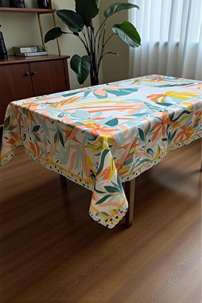 Çeyiz Diyarı مفرش طاولة لونارا بدون خياطة 150×200 سم