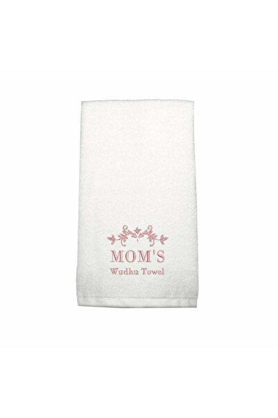 BYFT Embroidered For You Ramadan Cotton Hand Towel - Mom's Wudhu Design