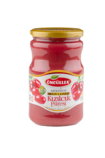 Öncüller KIZILCIK PÜRESİ ŞEKERSİZ 700gr