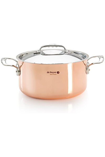 De Buyer Prima Matera Saucepot copper/steel 24 cm induction