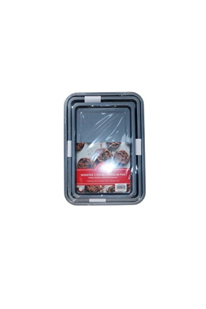 B&D Rectangular Baking Pan Set, 3-Piece