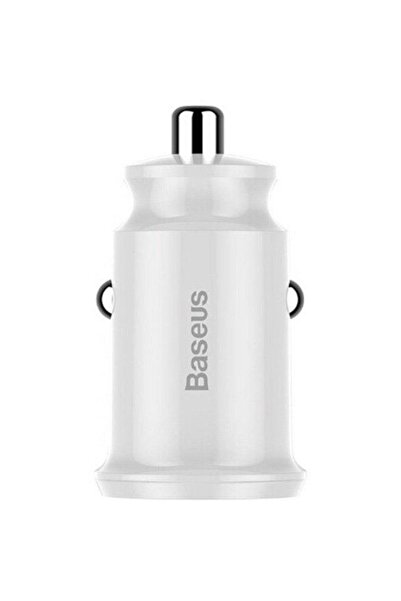 Baseus Grain USB, 2 x USB, 3.1A, Alb