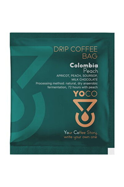 yoco - Filtru de piersici Columbia - 1 pliculeț 12g