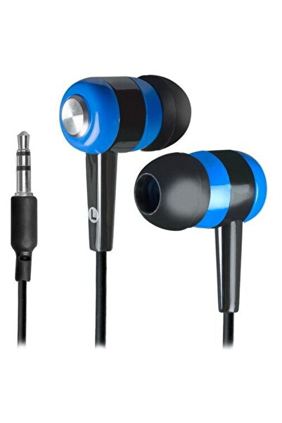 Defender Basic 616 headphones, in-ear, microphone, Black/Blue