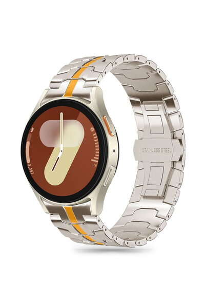 Tech-Protect Brățară din oțel inoxidabil Samsung Galaxy Watch 4 / 5 / 5 Pro /...