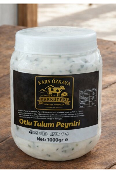 Kars Özkaya Şarküteri Otlu Tulum Peyniri