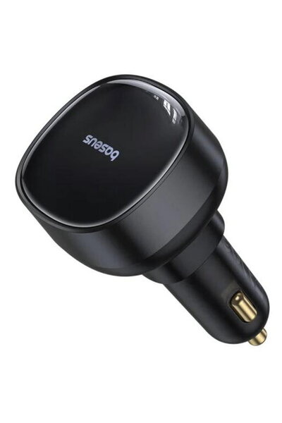 Baseus C00057800111-00 Cablu Retractabil 1x USB-C + 1x USB-A 3A 60W Negru