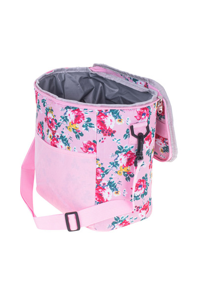 ART Geanta termoizolanta pentru picnic sau plaja, capacitate 11l, culoare Roz...