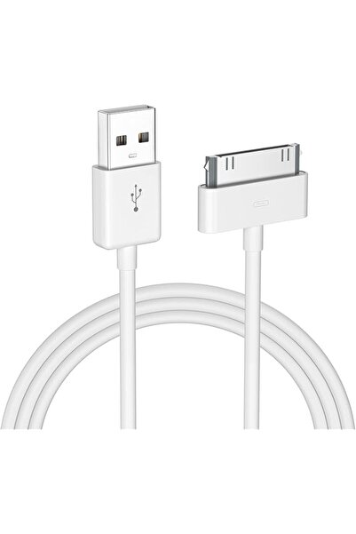 The Bros كابل شحن USB معتمد من Apple ذو 30 سنًا، سلك شحن ومزامنة USB بطول 4 أ...
