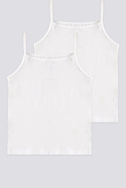 U.S. Polo Assn. Us Kız Çocuk Basıc İnce Askılı Atlet Us1670