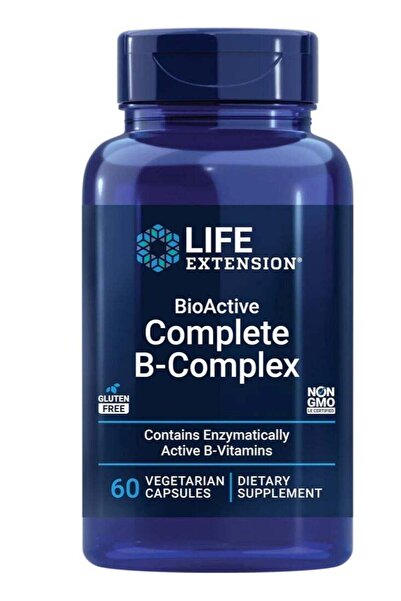 Life Extension BioActive Complete B-Complex 60 Veg Caps