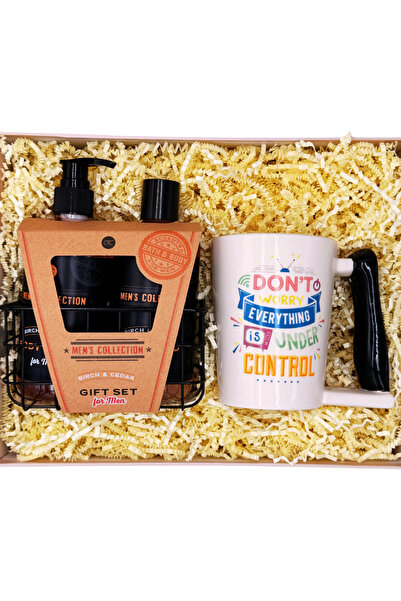OEM Style and Relaxation Gift Set - Shower Gel 300ml, Shampoo 300ml, 3D Ceram...