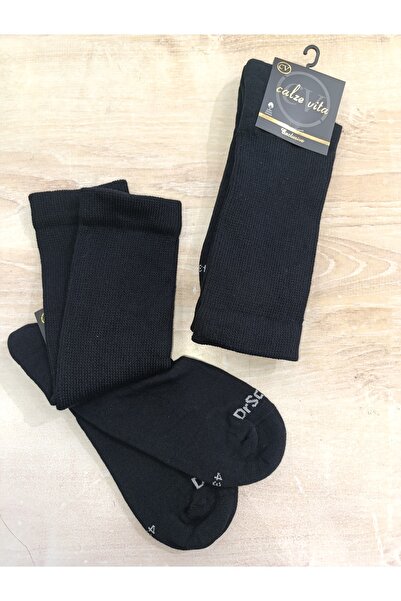 Calze Vita Soft Towel Socks Seamless Size 43-46 Black