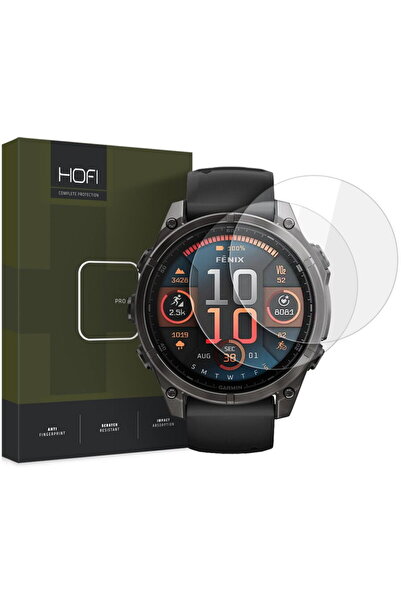 HOFI STICLĂ GLASS PRO+ PACHET DE 2 CEASURI GARMIN FENIX 8 (47 MM) TRANSPARENTE