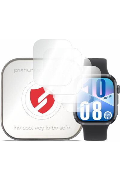 Smart Protection [Pack of 4] Premium renewable Huawei Watch Fit 4 film - Clas...