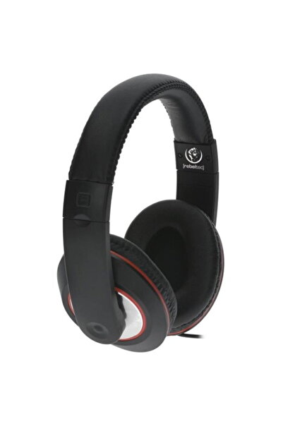 Rebeltec Casti cu fir pentru PC, Universale, 1.6m, Negru