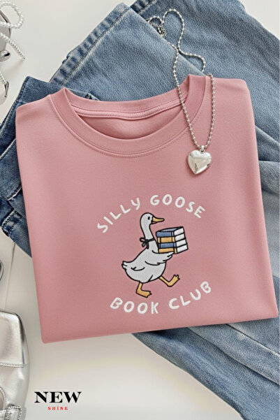 New Shine CLUB DE CĂRȚI IMPRIMAT UNISEX tricou