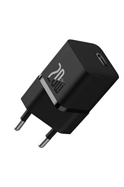 Baseus GaN5 mini, Încărcare rapidă 20W, 1 x USB Type-C, Negru