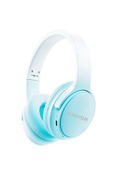 CANYON CNS-CBTHS4BL, Over-Ear, Wireless, BT 5.3, Albastru