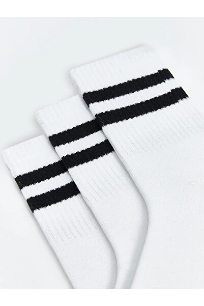LC Waikiki Striped Men's Socks 3-Piece