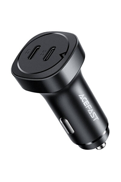 Acefast B2 72W 2 x USB tip C PPS Power Delivery Quick Charge 3.0 AFC FCP Negru