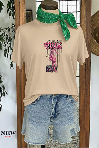 New Shine Panter Printed Unisex T-Shirt