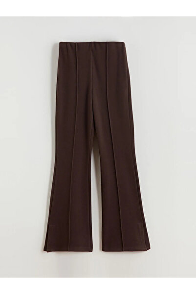 LC Waikiki Elastic Waist Spanish Leg Women's Trousers