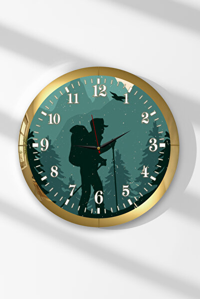 Zevahir Mobilya Dekorasyon Ceas de perete rotund din MDF cu tematică Explorat...