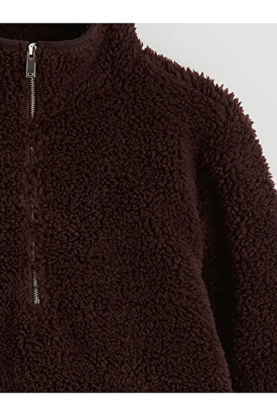 LC Waikiki guler ridicat Polar pentru femei Swea tricou