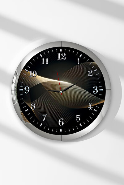 Zevahir Mobilya Dekorasyon Ceas de perete rotund din MDF cu tematică Quantum ...