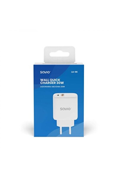 Savio LA-06 Încărcare rapidă USB tip A și tip C Power Delivery 3.0 pentru int...