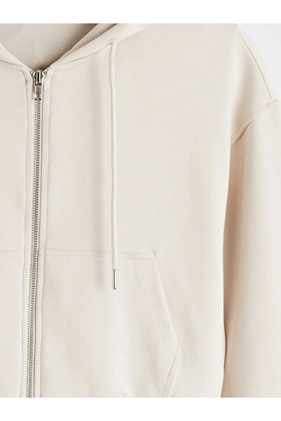 LC Waikiki Hooded Women's Zippered Sweatshirt