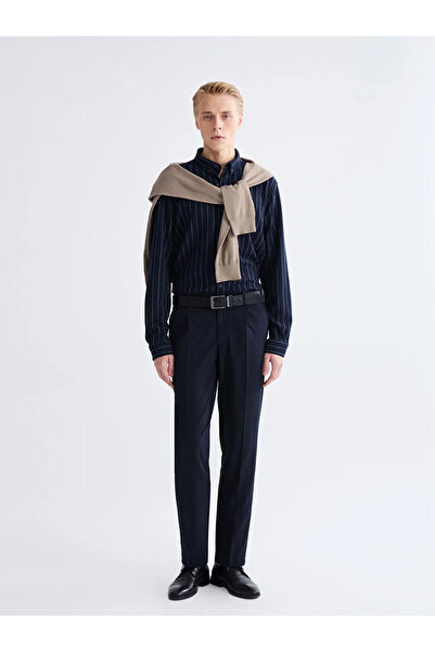 LC Waikiki Regular Fit Long Sleeve Striped Men's Shirt