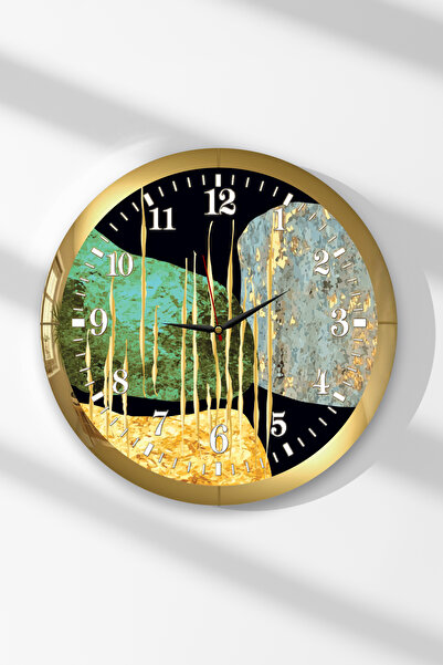 Zevahir Mobilya Dekorasyon Ceas de perete rotund din MDF cu tematică în culor...