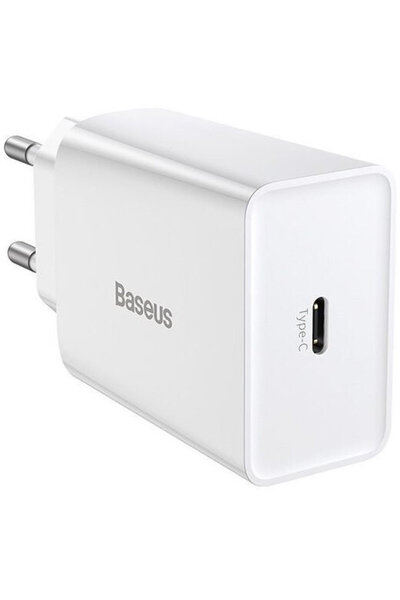 Baseus Speed ​​Mini, USB-C, PD, 3A, 20W, White