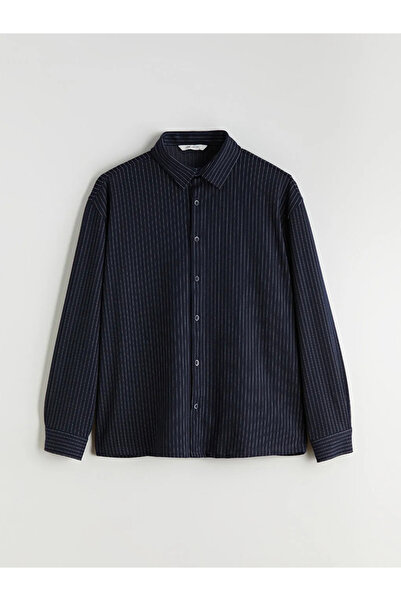 LC Waikiki Regular Fit Long Sleeve Striped Men's Shirt