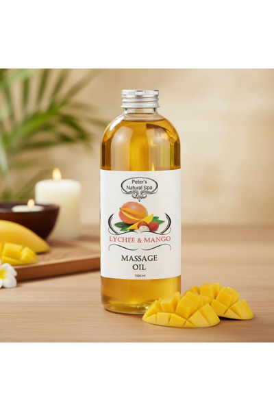 Peters Natural Spa Ulei de masaj profesional mango si lychee 1000 ml calitate...