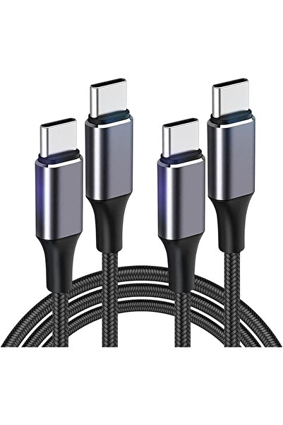The Bros 【2 Pack】 (2M/6.6FT) 100W Fast Charging USB-C Cable, Type C PD Charge...