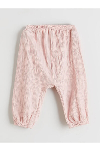 LC Waikiki Crew Neck Bow Detail Baby Girl Blouse and Pants