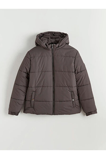 LC Waikiki Standard Mold Hooded Men's Puffer Coat