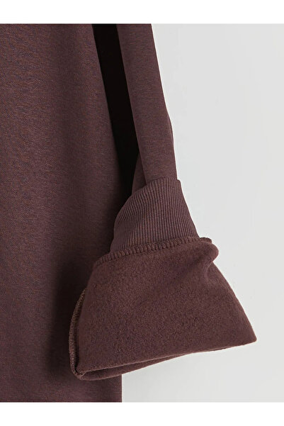 LC Waikiki Los Angeles cu imprimeu Hanorac gros pentru fete tricou