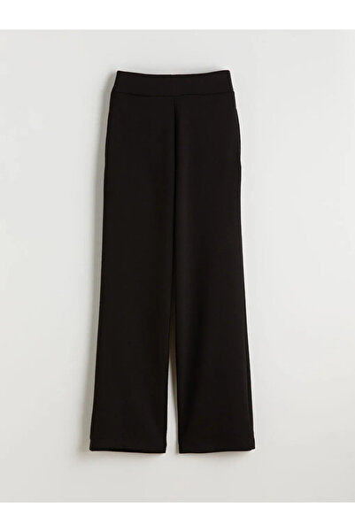 LC Waikiki Women's Wide Leg Sweatpants with Elastic Waist